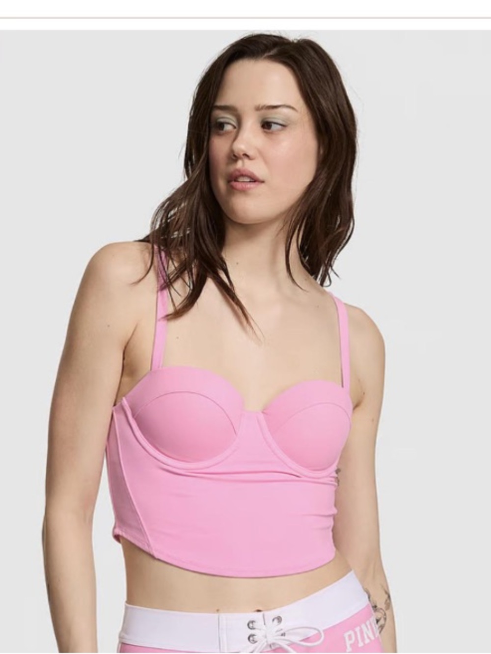 PINK Corset swim top
